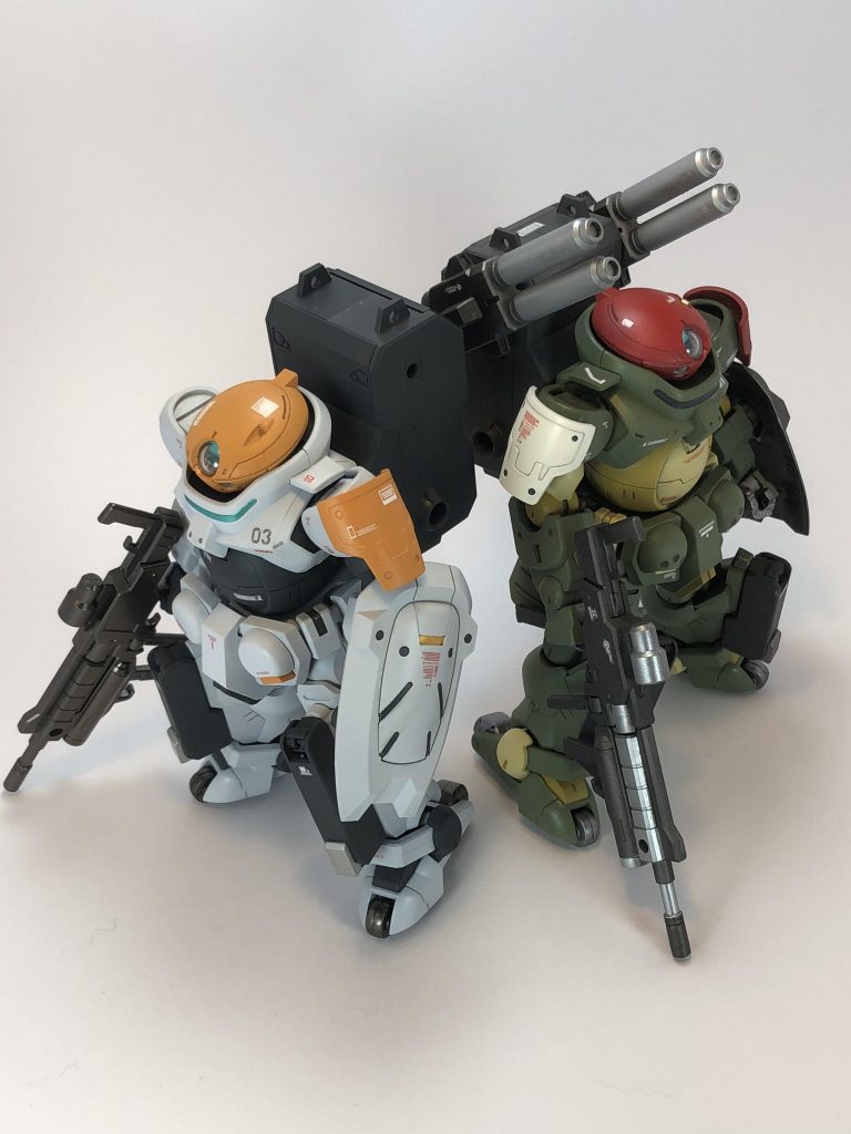 以前制作したキットと2ショットで。
ご覧いただき、ありがとうございました。