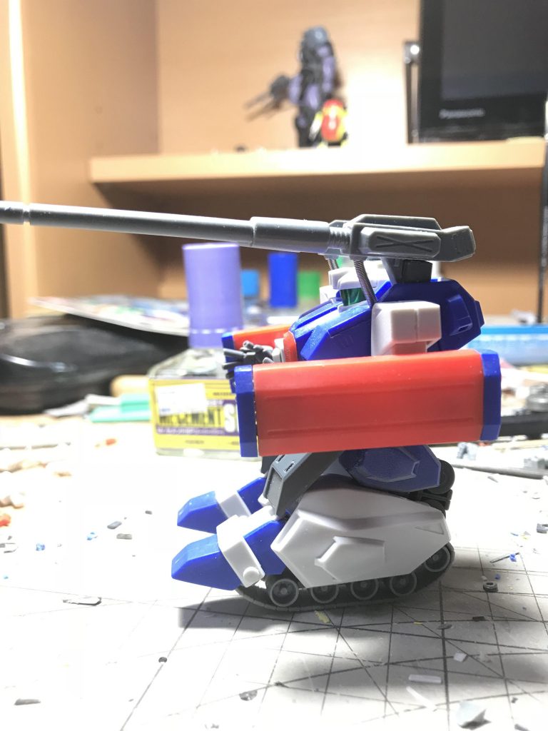 うん、見事にガンタンク。