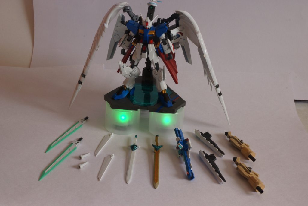 一度やってみたかった、スタティックディスプレイ!規則はあまり知らないのですが、近距離武器、遠距離武器でまとめてます。