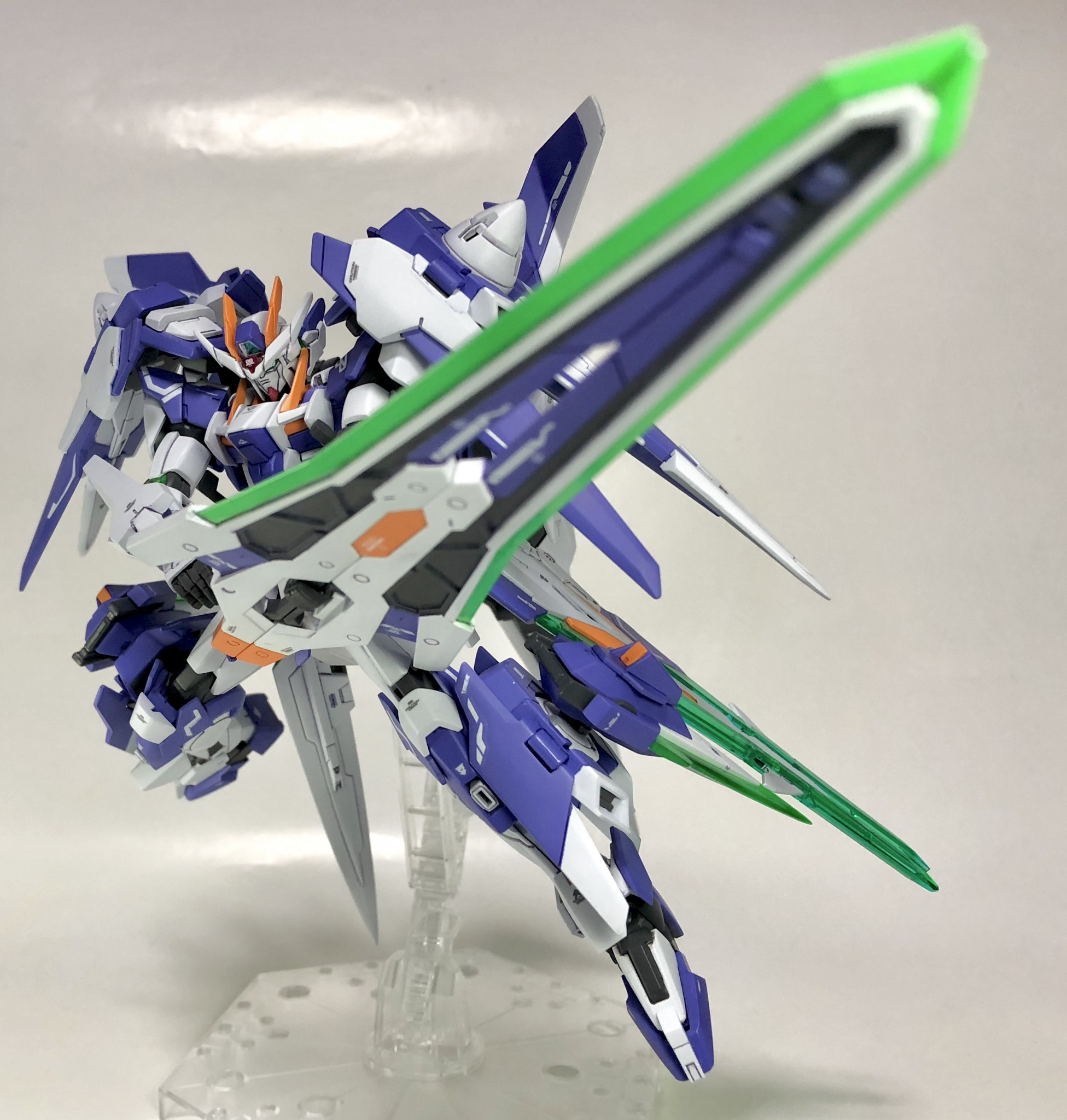 ダブルオーガンダムエクシアス フルセイバーフォース｜オカムラセイジ