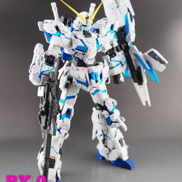 RG ユニコーンガンダム バンデシネver｜753dryfaceさんのガンプラ 