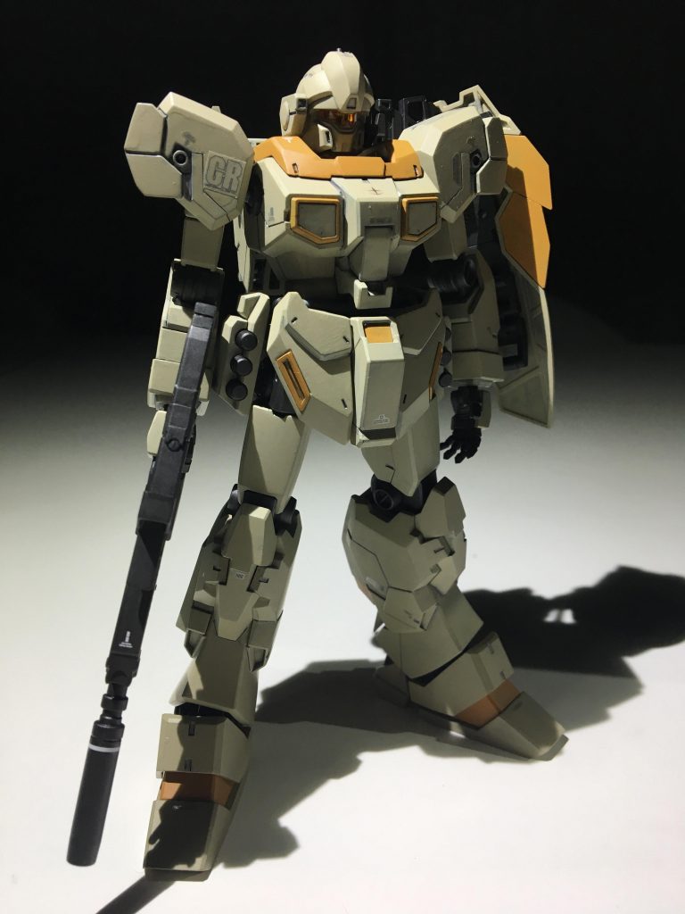 スタイルは、足首陥没くらいで特にイジりなし。