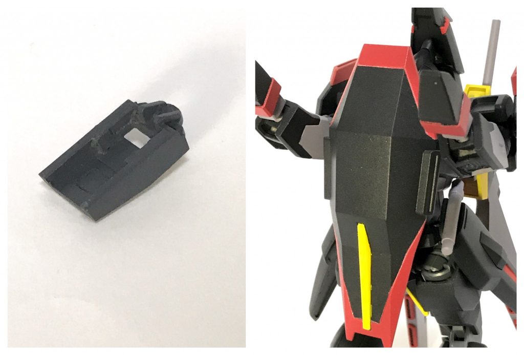 今回 製作したアタッチメントパーツで
シールド取り付け