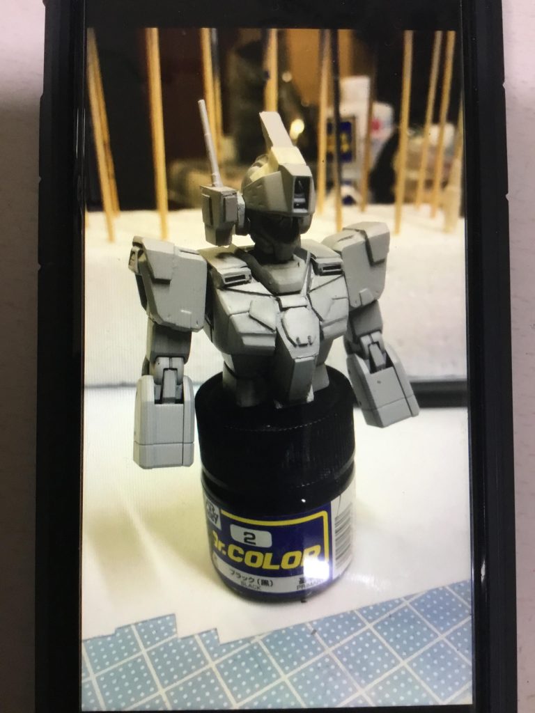 なんと製作途中の画像がこれしか無かったって言う…。