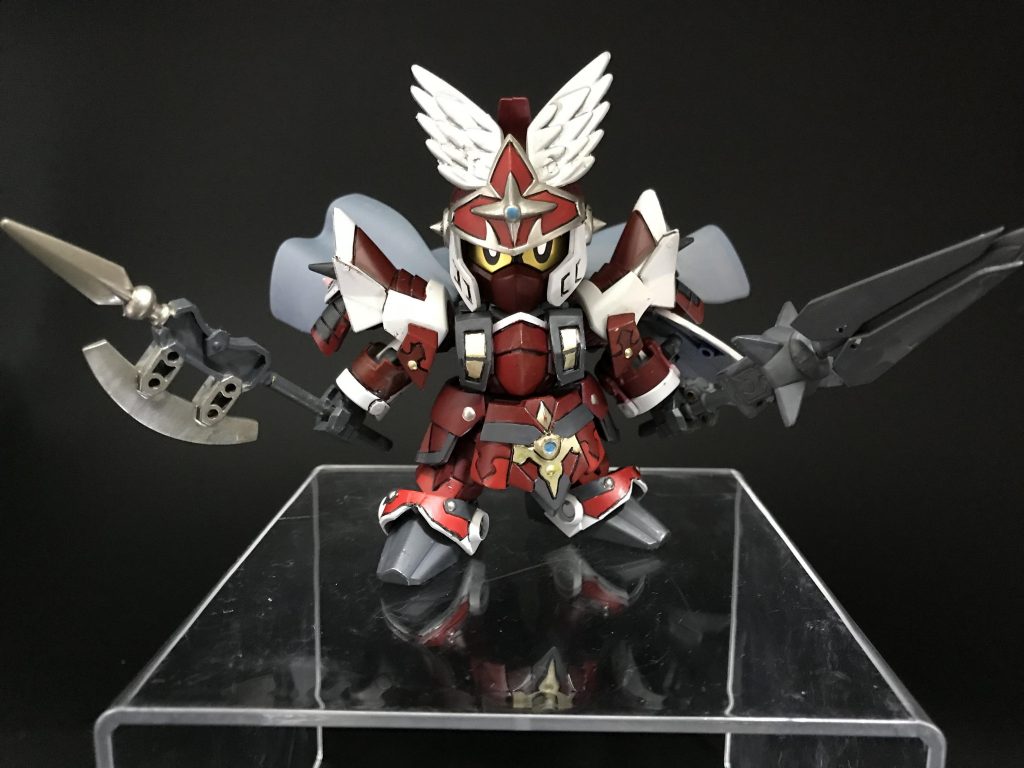 皇騎士レッドガンダム–4枚目/制作者：すし@ガンスタ