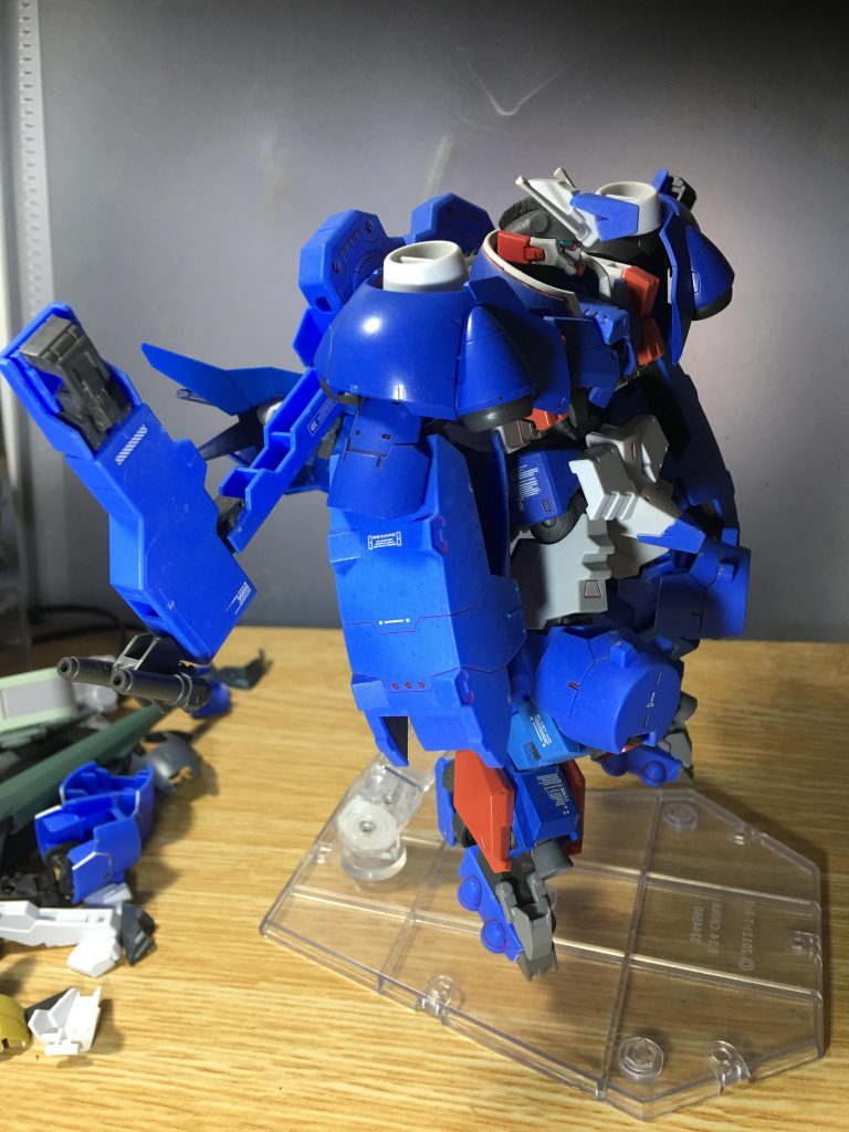 ガンダムアスタロト蒼龍砕破–3枚目/制作者：@aaagmgm