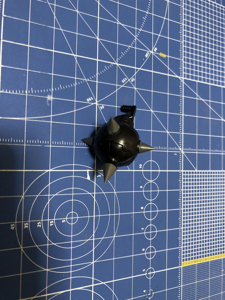 こっちもリベットとスパイクを置き換えました。