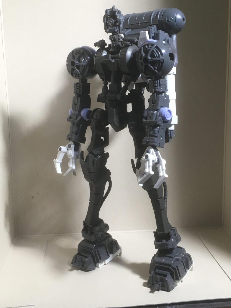 1/100バルバトスとMGギャンとその他ジャンクパーツをミキシングして…