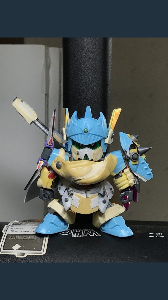 皇青騎士ガンダム–3枚目/制作者：すし@ガンスタ