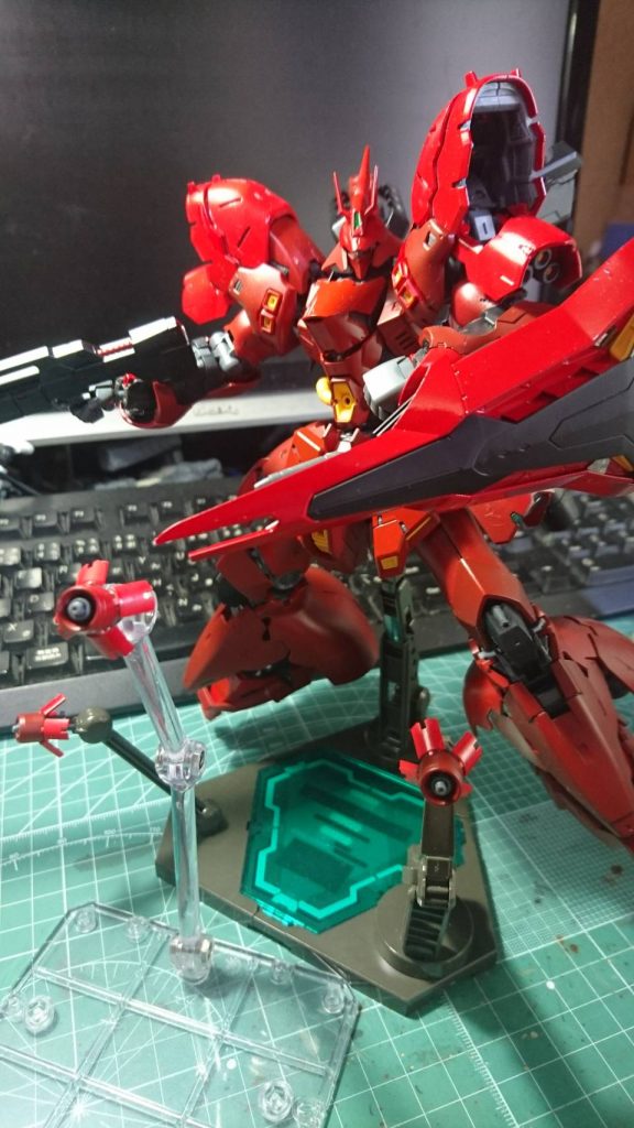 つや消し前にブンドド