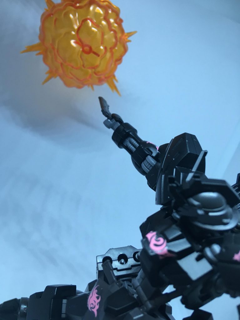 ハンドガンでの戦闘…