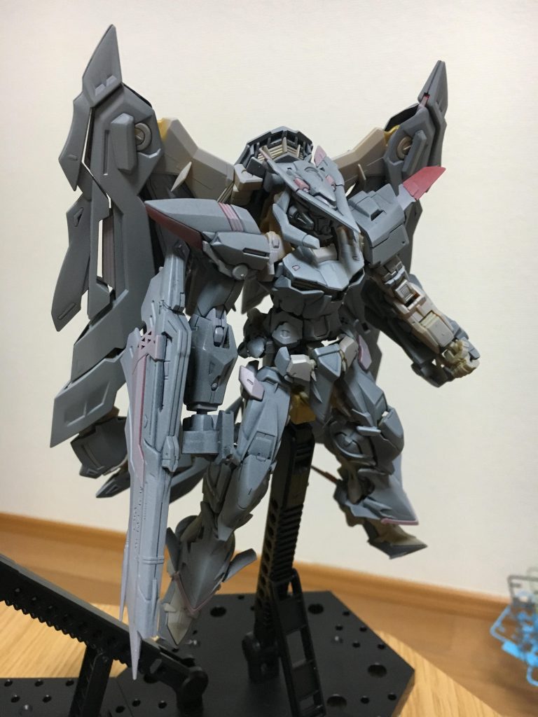 サフチェックです。ヤスリがけが甘かった部分を修正しました。