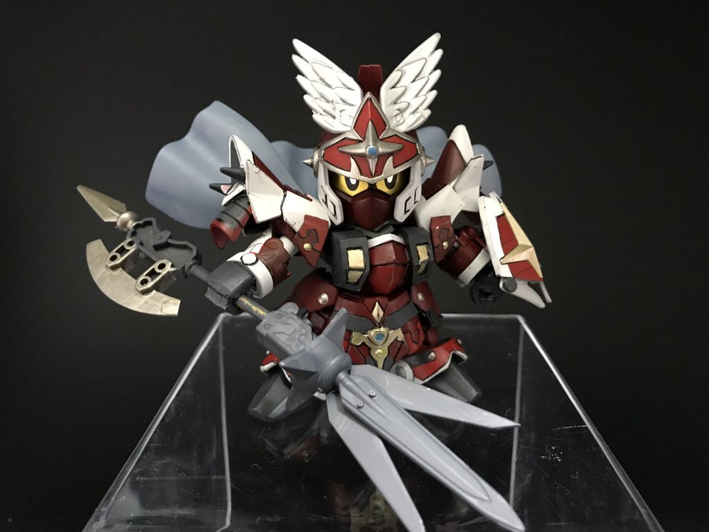 皇騎士レッドガンダム–3枚目/制作者：すし@ガンスタ