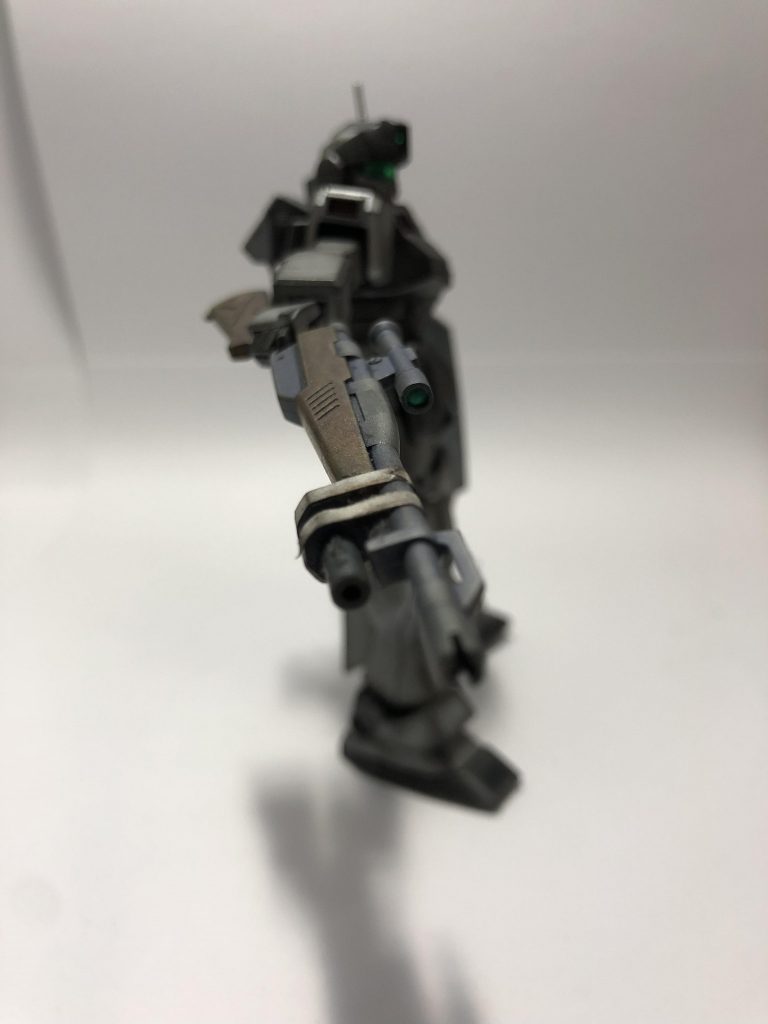 悪党みたいな横撃ち