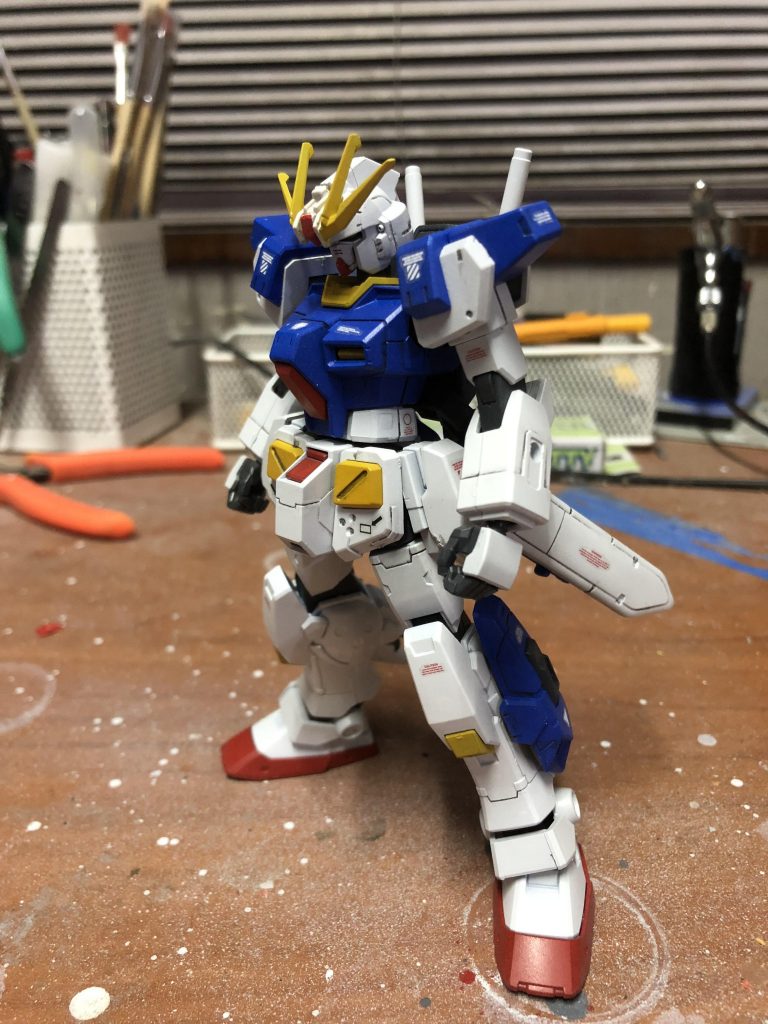 機体設定
一年戦争後期頃にペイルライダーの余剰パーツを用いて建造されたMS。
主に地上での運用が想定されている。