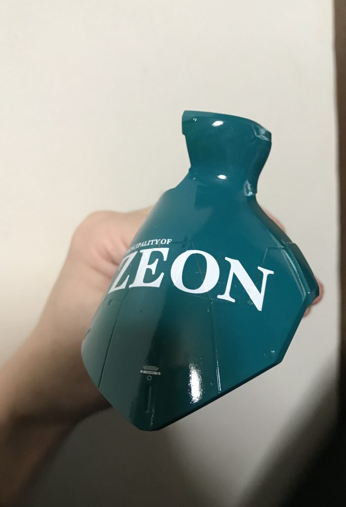 外装は調色のオリジナル塗装が上手く決まりました！