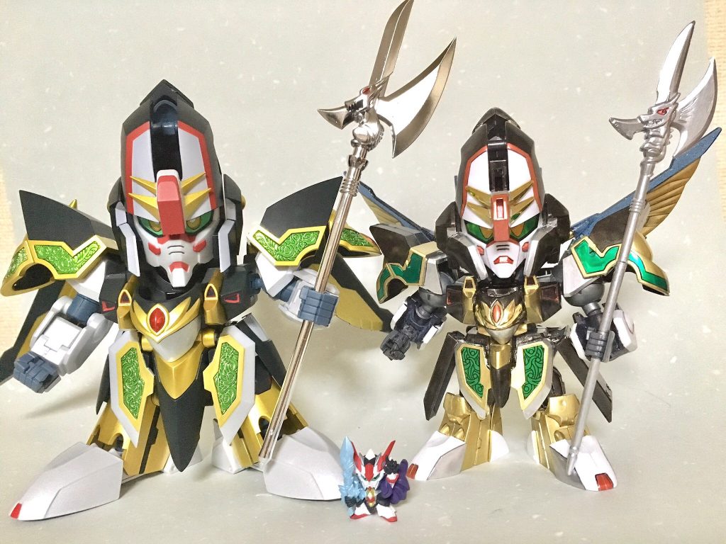 最後はSDX龍機ドラグーンと一緒に。

最後まで見て頂き、ありがとうございました。