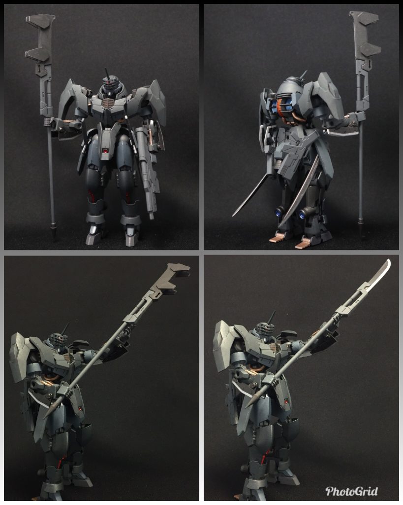 長柄の武装となる薙刀は鞘に納刀している場合は、メイスとして使用。