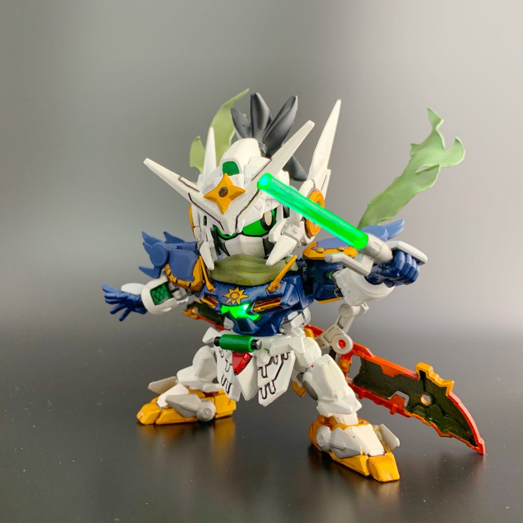 GN十手
胸と十手は地味に光ります