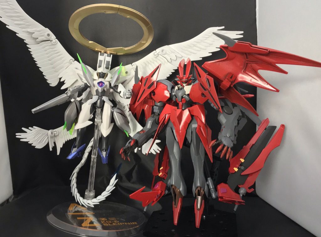 以前作ったファルシアと。天使の次は悪魔ということで作ってみました。