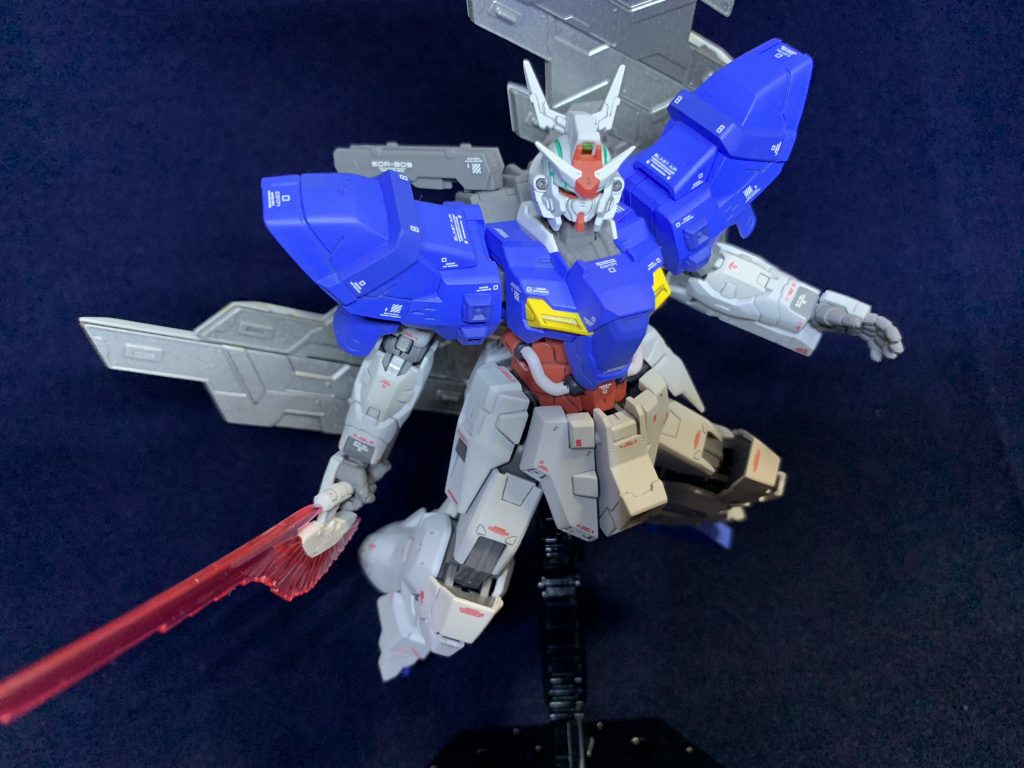 武器を構えての1枚。