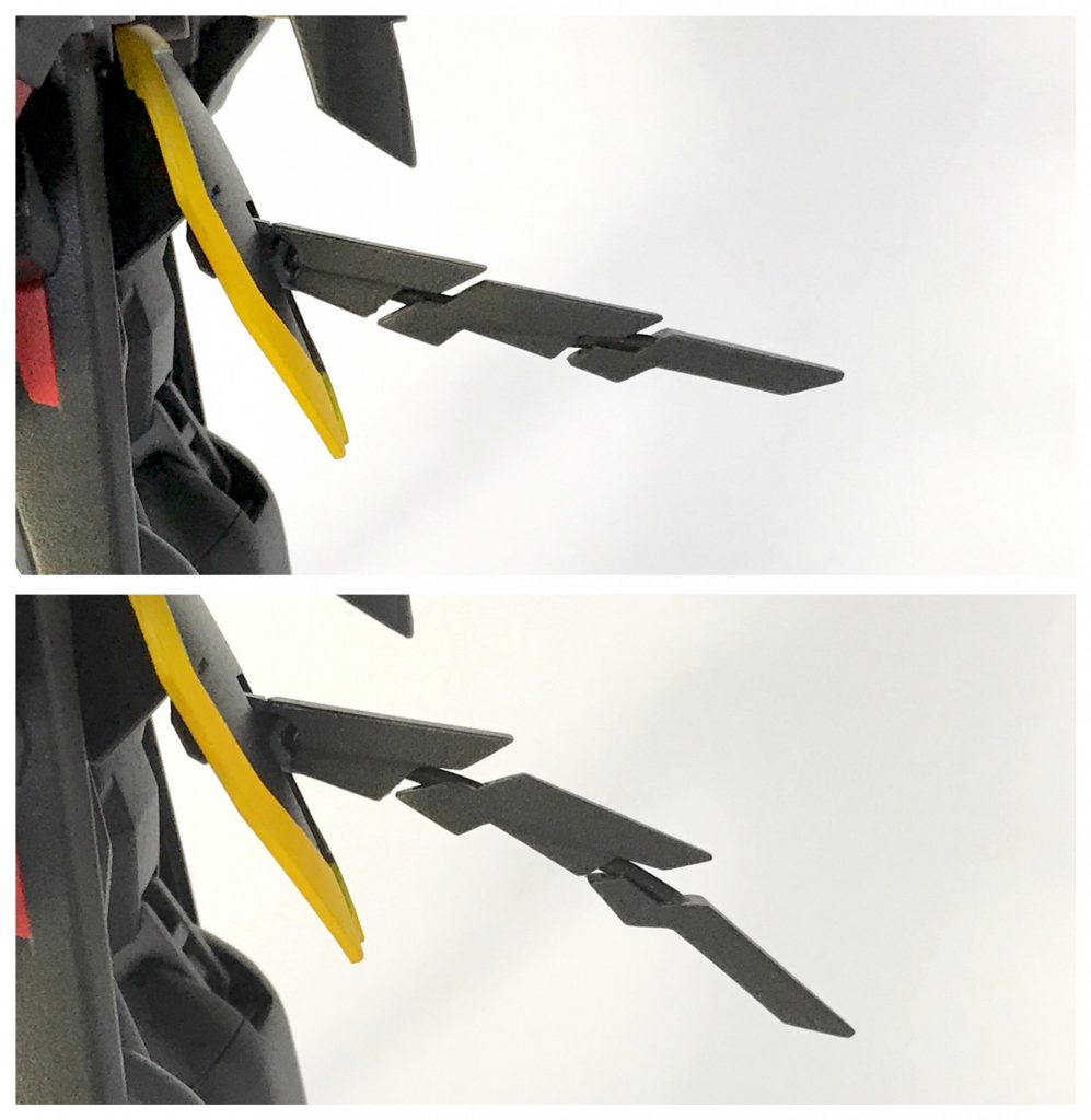 尻尾はリード線を仕込んで
曲げれる使用に