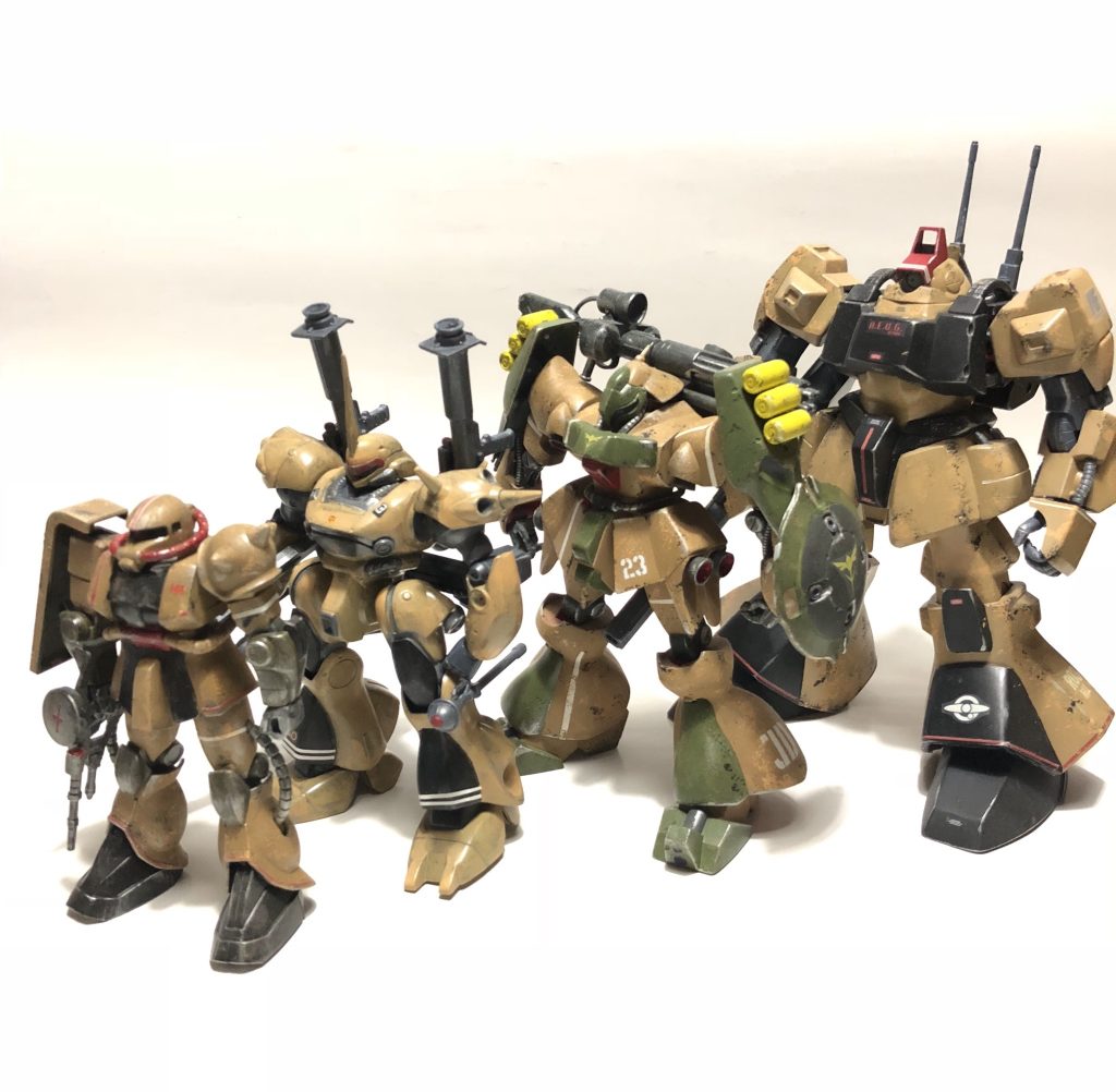 旧キット「1/144ケンプファー」–8枚目/制作者：GORO55