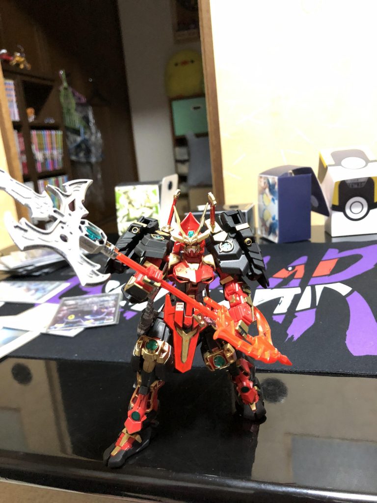 武将と言ったら長物も必要だと思いつけました。メイン武装です。