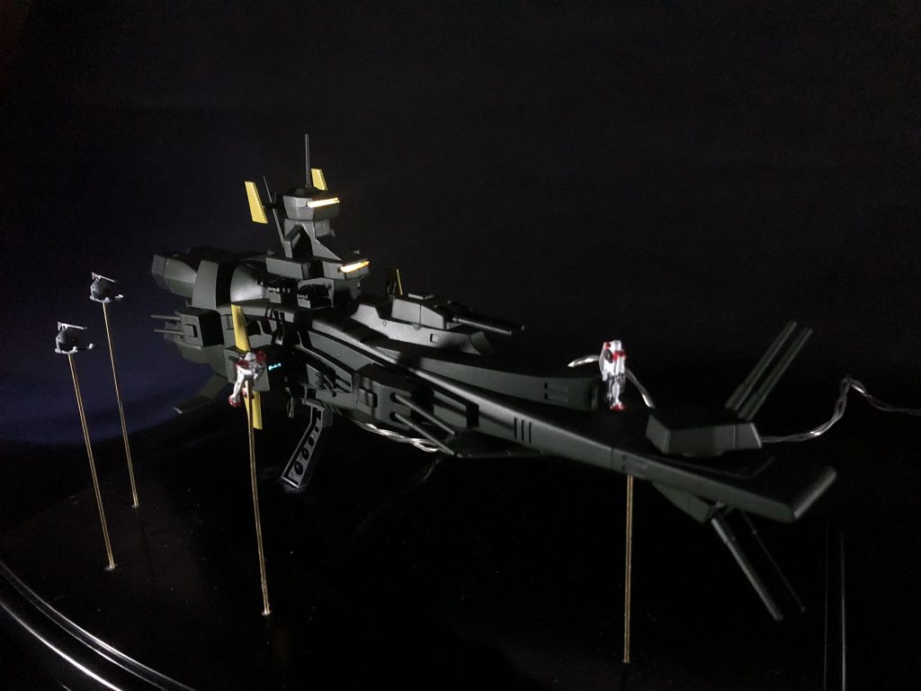 旧キット1/1200 マゼラン–2枚目/制作者：御座比良