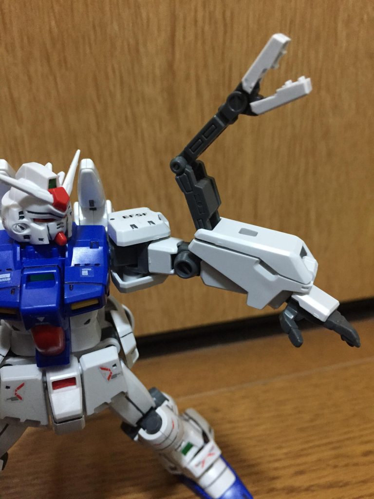 古いがしっかりアームが伸びる！