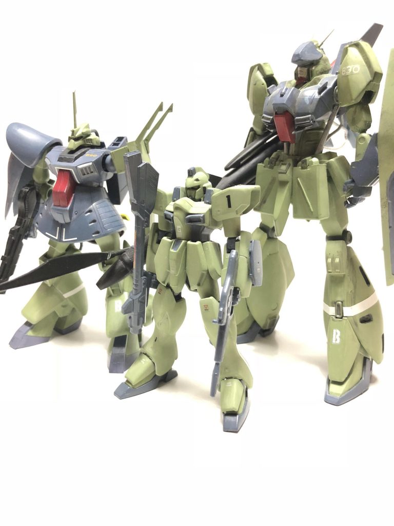 旧キット1/144「ディジェ」–8枚目/制作者：GORO55