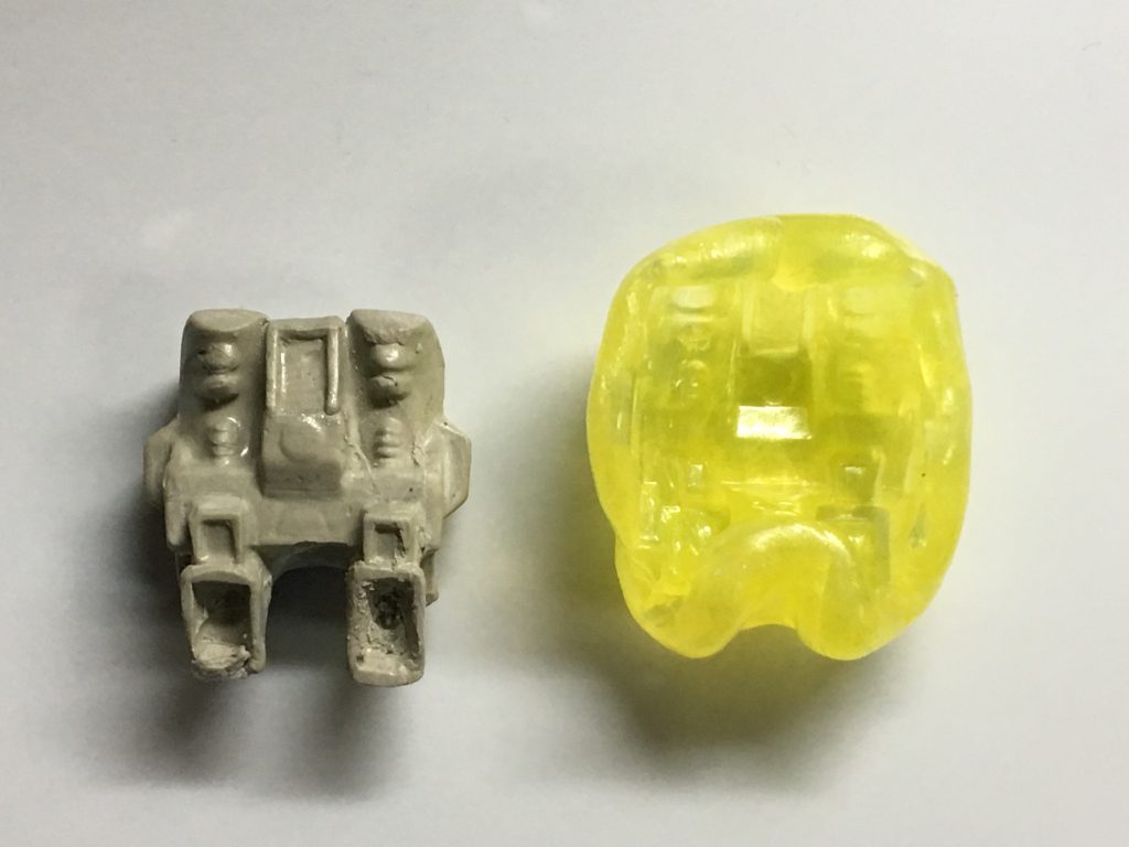 バックパックはユーマのゲルググのものをエポパテで複製しました。