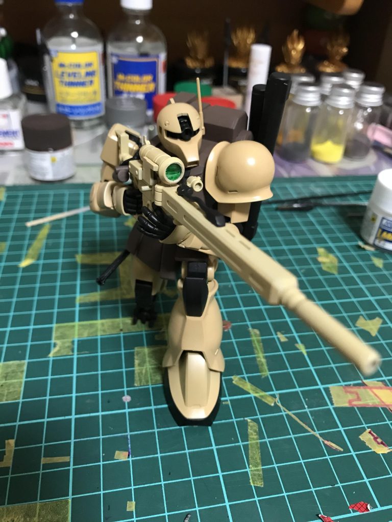 胴体塗装終了です