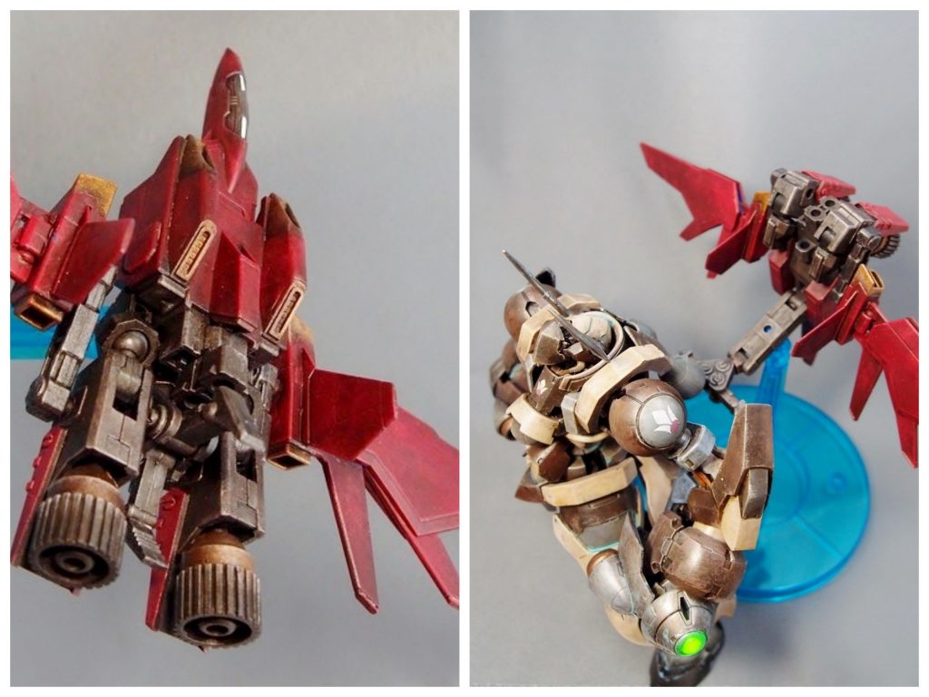 音声コード、”友情クロス”の入力によってアースガルズと合体する。