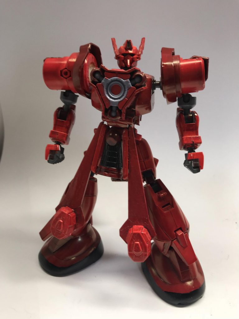 結構似せる努力はしたがガンプラのクオリティを上げる努力はしなかった