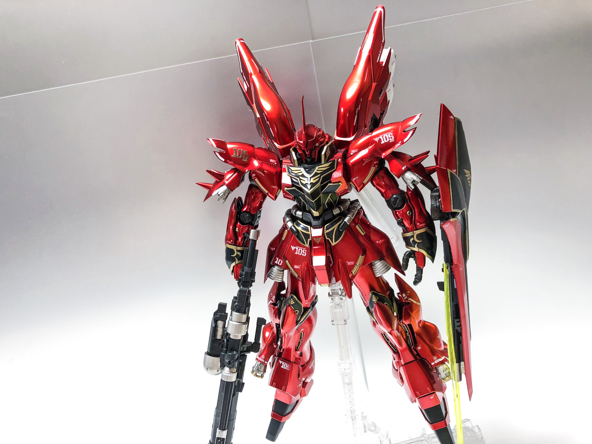 MG シナンジュ ver.ka チタニウムフィニッシュ｜ちろるさんのガンプラ