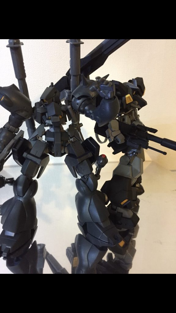 過去に制作したグレイズ長距離仕様との写真です。
個人的にかなりお気に入りの一枚です。