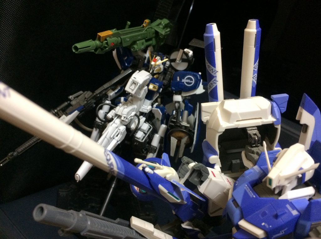 僚機と共に。
Sガンダム インプルーヴメント ディープストライカーEasyでした。