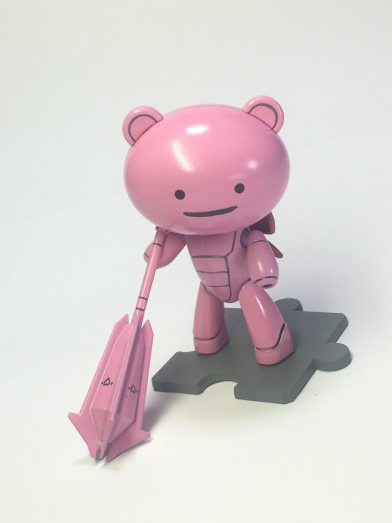Mtmnウィルスに侵食されてしまうと、どんな金属やMSもピンク色のツヤツヤしたなんかそんな感じになるのだ!