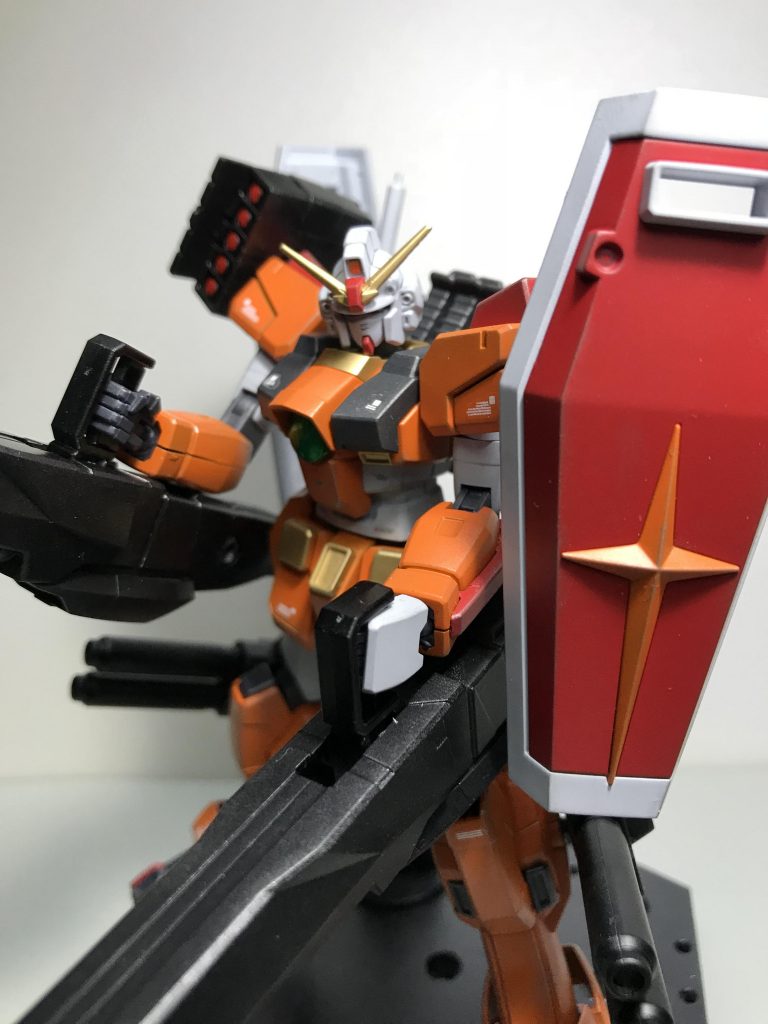 追加装備のシールド展開