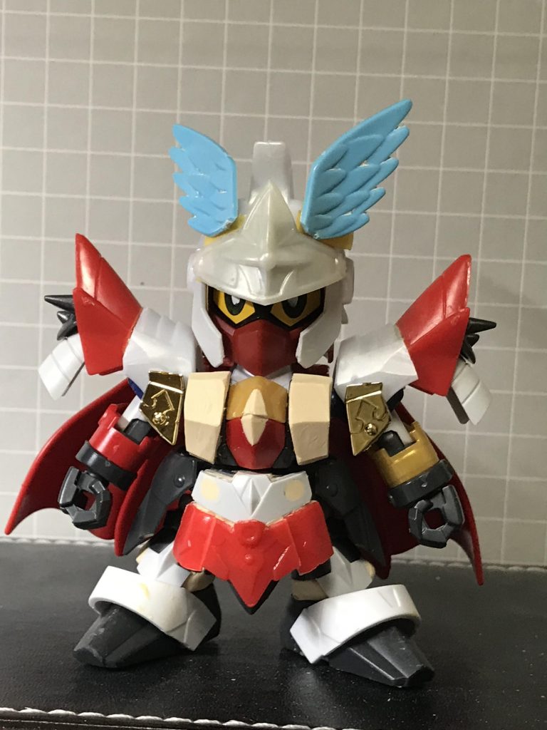 皇騎士レッドガンダム–2枚目/制作者：すし@ガンスタ