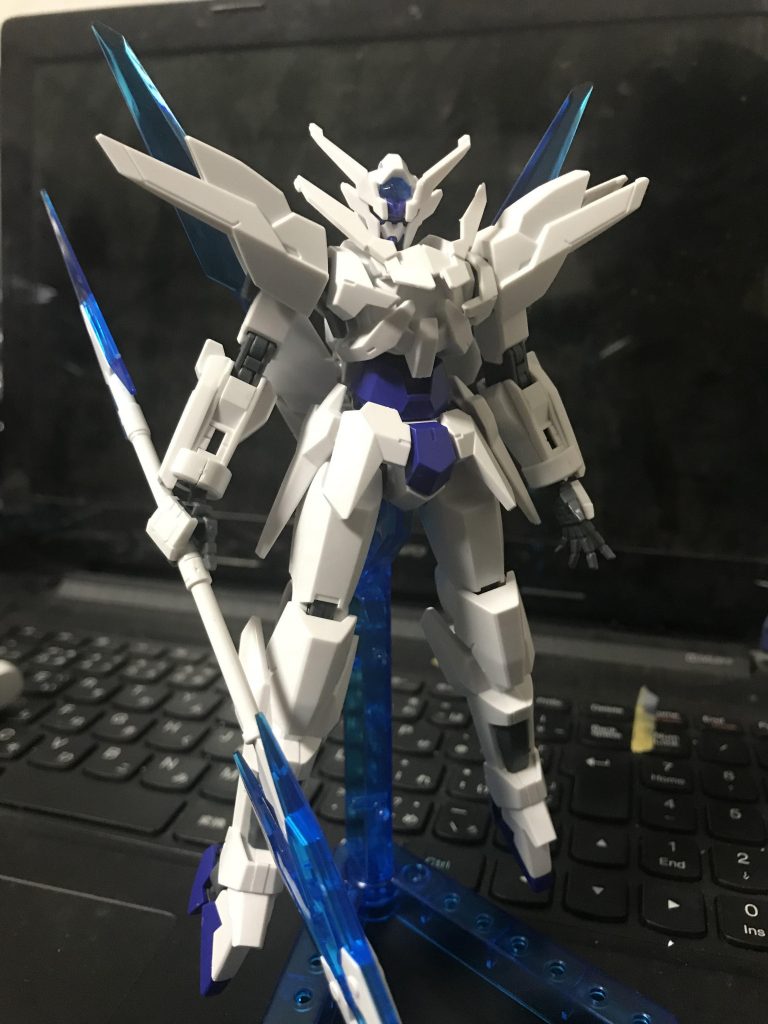 素組みでも十分綺麗なんですけど、白が少し明るすぎて苦手です。