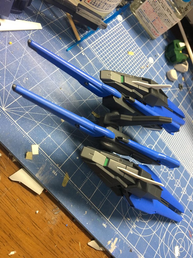 バックパックは切り離して支援機としても使え、接続部分が共通タイプなので他のキットでも接続可能です(´ω｀)