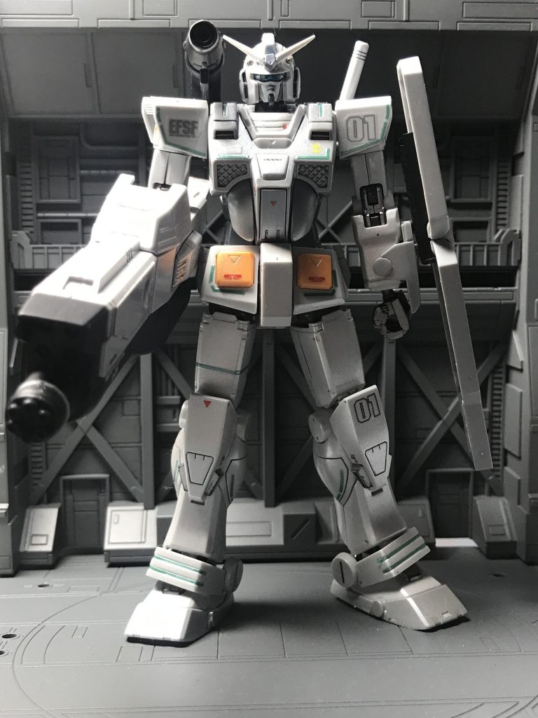 HG ヘビーガンダム（ロールアウトカラー）–5枚目/制作者：イソロク