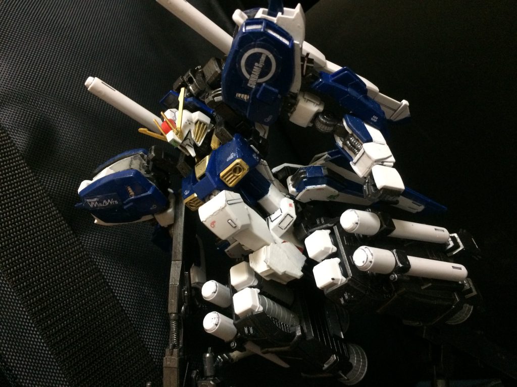 Sガンダム インプルーヴメント ブースターユニット装着型でした。