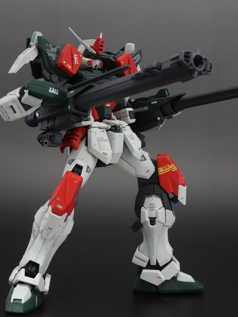 MG バスターガンダム–2枚目/制作者：ボロ