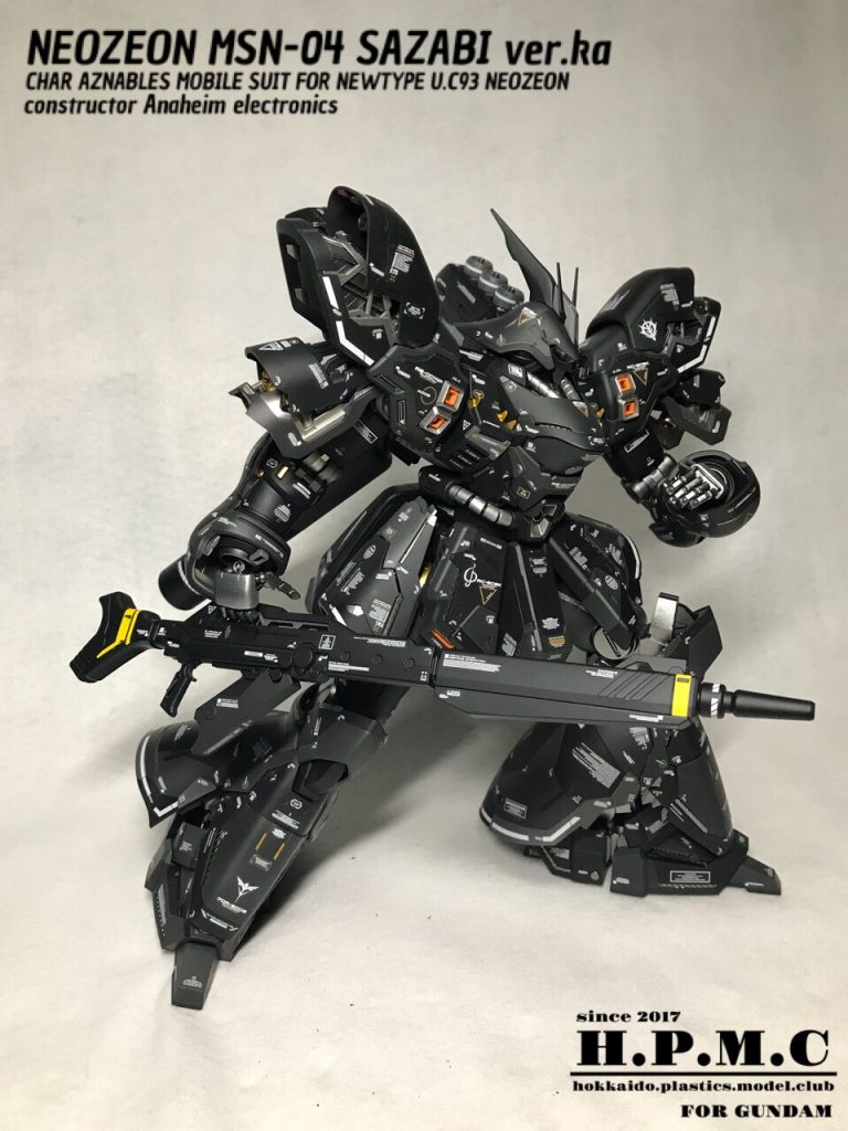 SAZABI verka–3枚目/制作者：BUCHI