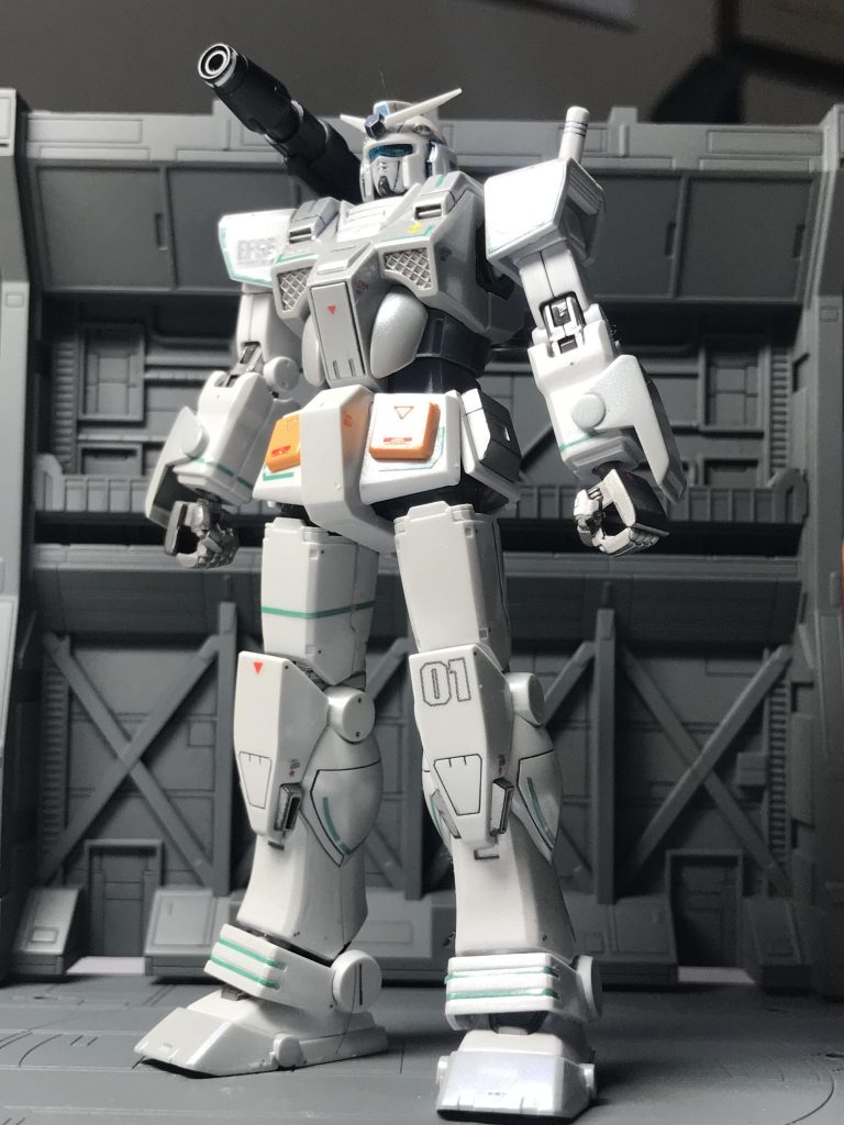 HG ヘビーガンダム（ロールアウトカラー）–4枚目/制作者：イソロク