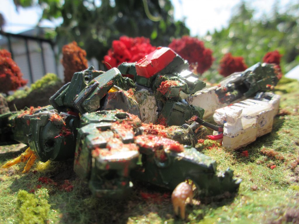 ここから見ると鹿も相まってスケール感が出ますね!1頭目