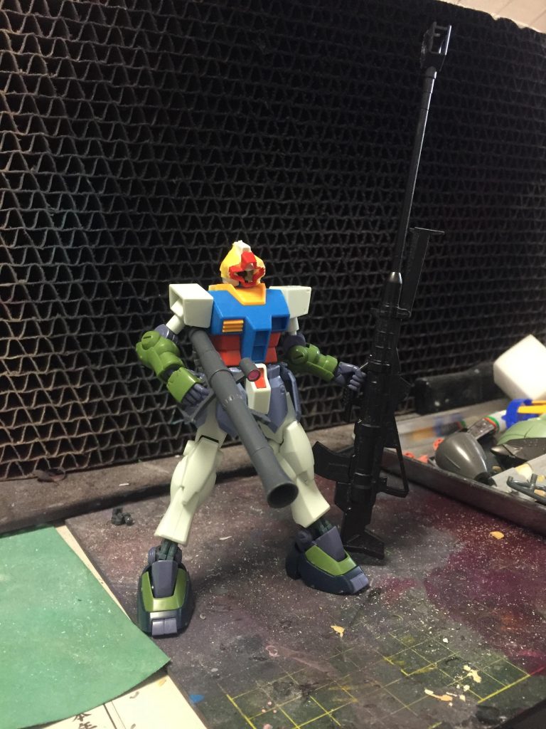 事の発端がこちら
正月を終えてジャンクパーツから組み上げたら